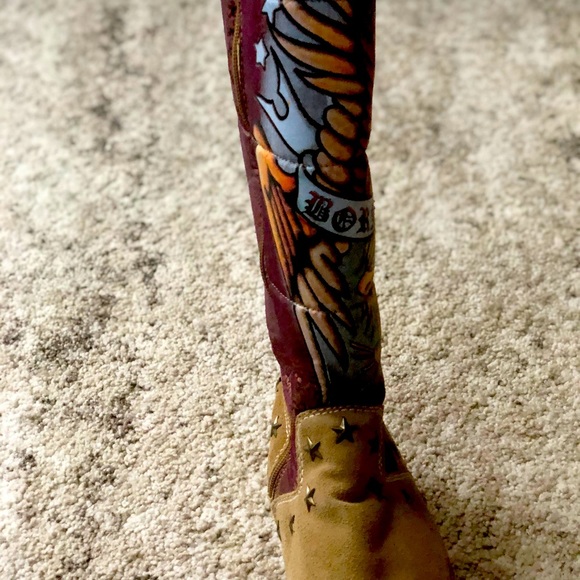 Ed Hardy Boots - Picture 3 of 3